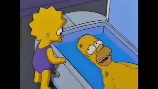 Флоатинг в The Simpsons