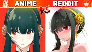 Anime vs Reddit 2023 (The Rock Reaction Meme) Anime VS Reddit #35
