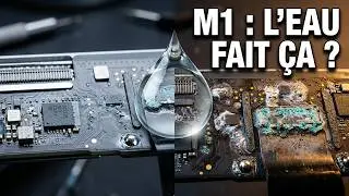 257. Qu'est-ce qui se passe quand de l'eau rentre dans un MacBook Air M1 ?