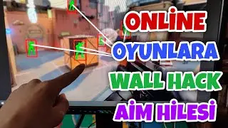 Bütün Online Oyunlara Wall Hack Aim Hilesi Yapıyoruz 2023