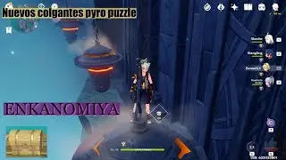 Cofre puzzle pyro Enkanomiya ○ Genshin Impact