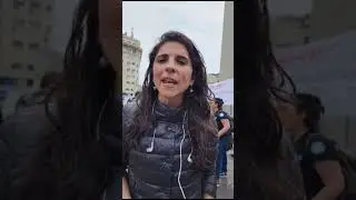 Asbesto en el subte - Apoyo de Celeste Fierro