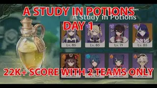 Study in Potion Day 1 Domain 22k+ Score with 2 Teams Only!!
