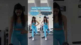 Know the difference ✅🩵 #fitnessvideo #gymvideo #gymtips #fitnesstips #fitnessdilek