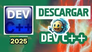 🔴Descargar e Instalar DEV C++ para WINDOWS | 2025⚡1 Minuto | para programar en c++ ⚡