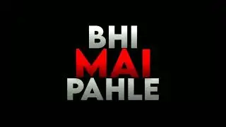 Pahle Bhi Main Black Screen Status Instagram Trending Black Screen Status Alight Motion Status