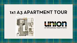 Check out our 1x1 A3 floor plan!