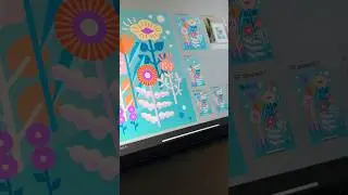 Affinity Designer Vector botanical art project coming soon! #illustrator #artshorts #art
