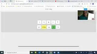 ong final writing sounds and words