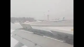 Посадка в Пулково, январь 2022 г.