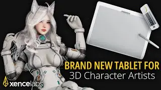 Brand New Tablet for 3D Character Artists: Xencelabs Pen Tablet Medium Bundle SE in Action!