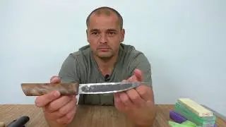 Как точить ЯКУТСКИЙ НОЖ.