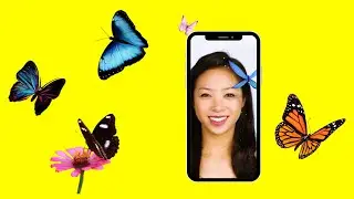 How To Unlock The Butterflies Lens On Snapchat