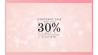 Christmas Sale Animated GIF Banner