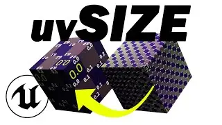Easiest Way to scale Texture UVs! Unreal Engine 5 Materials (Texture Size)