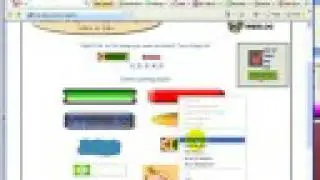 Adding Text To Free EBay buttons