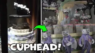 We found an AWESOME Cuphead Zoetrope! | Real Life Animation Magic | ACMI, Melbourne