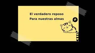 Reflexión cristiana - Jesús es nuestro reposo