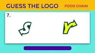 Guess the Logo | Food Chain | Test your knowledge