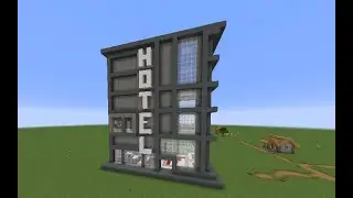 making hotel in Minecraft