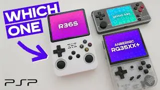 PSP Games on R36S vs Miyoo A30 vs Anbernic RG35XX+ COMPARISON PPSSPP