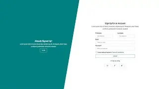 How To Create a Sign Up Form (With Clip Path)