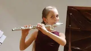 Vilhelm Popp Concert Valse Juna Gurianova, teacher Olga Ivusheykova