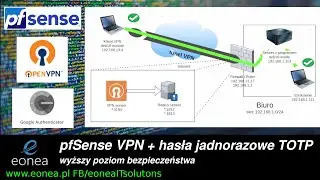 pfSense OpenVPN + hasła jadnorazowe TOTP