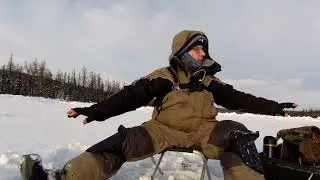 Скатывающий Хариус.  Летающие палатки.  Шторм