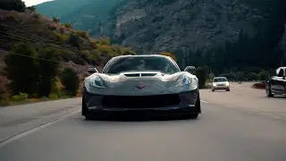 AT DAWN Z06 CORVETTE MOUNTAIN RUN 4K