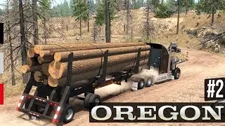 Oregon DLC'sinin Seveceğiniz Orman Yolları - American Truck Simulator 2. Bölüm