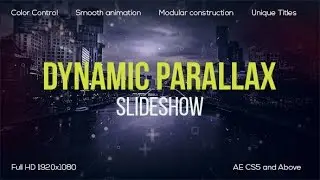 After Effects Project - Dynamic Parallax
