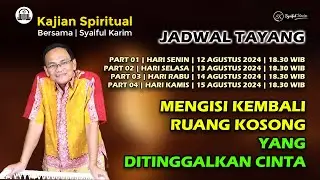 INFO TAYANG KAJIAN RABU  | 31 JULI | BSI | SYAIFUL KARIM