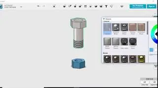 123D nut bolt