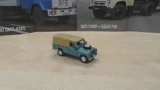 Обзор модели Land Rover 3 Series, масштаб 