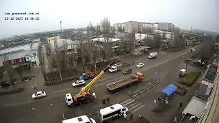 Демонтаж перехода на Профсоюзов (23.12.23)