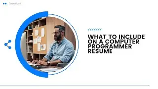 What To Include On A Computer Programmer Resume