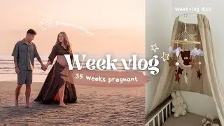 2e week verlof en strand zwangerschapshoot | WEEKVLOG #10