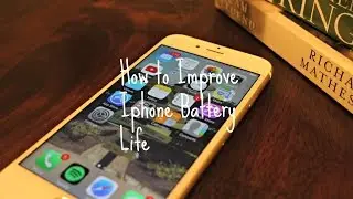 How to improve your Iphone Battery Life!