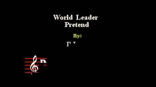 REM - World Leader Pretend (Custom Karaoke Video)