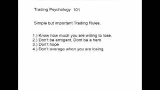 Rules of Top Traders  - Successful traders - Live Forex Trading