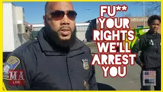 COPS THREATEN ARREST FOR FILMING