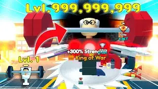 I BECOME POWERFUL in TITAN TRAINING SIMULATOR (ROBLOX)
