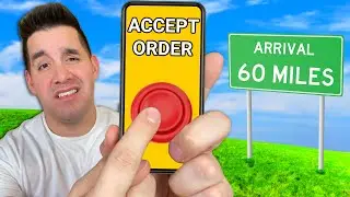 What Happens If I Accept EVERY ORDER As A Food Delivery Driver?