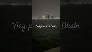 Relaxing | pleasant weather Flag point Abu Dhabi #relaxing #pleasant #weather #abudhabi #uae #travel
