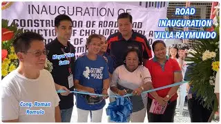 MAYOR VICO SOTTO INAUGURATION SPEECH OF CANAL & ROAD OF VILLA RAYMUNDO & VILLA CUARESMA | KIDA EKIB