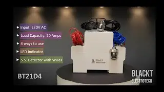 Best Water Level Controller for Overhead Tank | BT21D4 Auto Water Level Controller with Pump Control