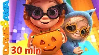 🤡 Halloween Songs and Nursery Rhymes by Dave and Ava | Halloween Songs for Kids 🤡