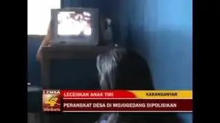 DIDUGA LECEHKAN ANAK TIRI, PERANGKAT DESA DIPOLISIKAN