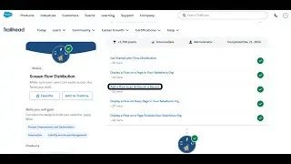 Add a Flow as an Action on a Record | Screen Flow Distribution | Trailhead | Salesforce | Internship